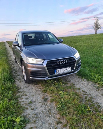 Audi Q5 cena 120000 przebieg: 76428, rok produkcji 2019 z Limanowa małe 211